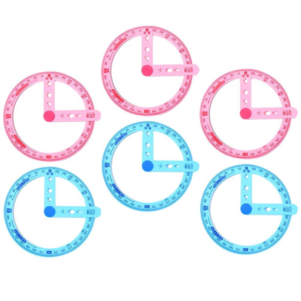 6Pcs Circle Protractor Measuring Tool Drafting Ruler Home Office Circle Protractor Measure Rulers
6Pcs Circle Protractor Measuring Tool Drafting Ruler Home Office Circle Protractor Measure Rulers