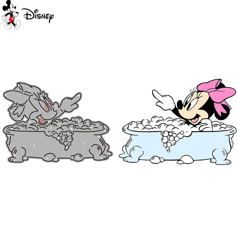 Minnie Mouse Bath Time Cutting Dies Punch for DIY Scrapbooking Embossing Paper Cards Crafts Making New 2022 Disney Diecut
Minnie Mouse Bath Time Cutting Dies Punch for DIY Scrapbooking Embossing Paper Cards Crafts Making New 2022 Disney Diecut