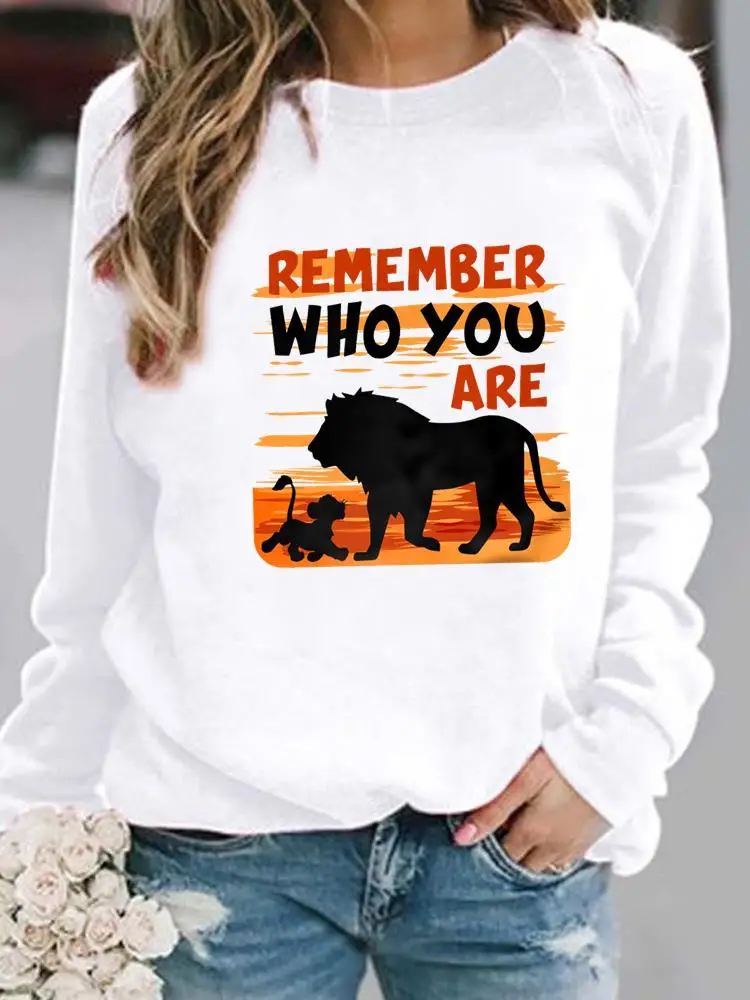 Пуловер женский с принтом в виде льва, повседневный Модный свитшот с графическим принтом в стиле 90-х, милый свитшот с животными, осень-весна
Пуловер женский с принтом в виде льва, повседневный Модный свитшот с графическим принтом в стиле 90-х, милый свитшот с животными, осень-весна