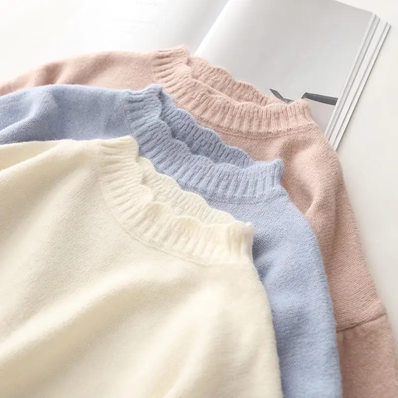 Autumn Winter Sweater Female Loose Warm Knitted Pullovers Sweaters For Women Clothing Thick Long Sleeve White Ladies Tops
Autumn Winter Sweater Female Loose Warm Knitted Pullovers Sweaters For Women Clothing Thick Long Sleeve White Ladies Tops