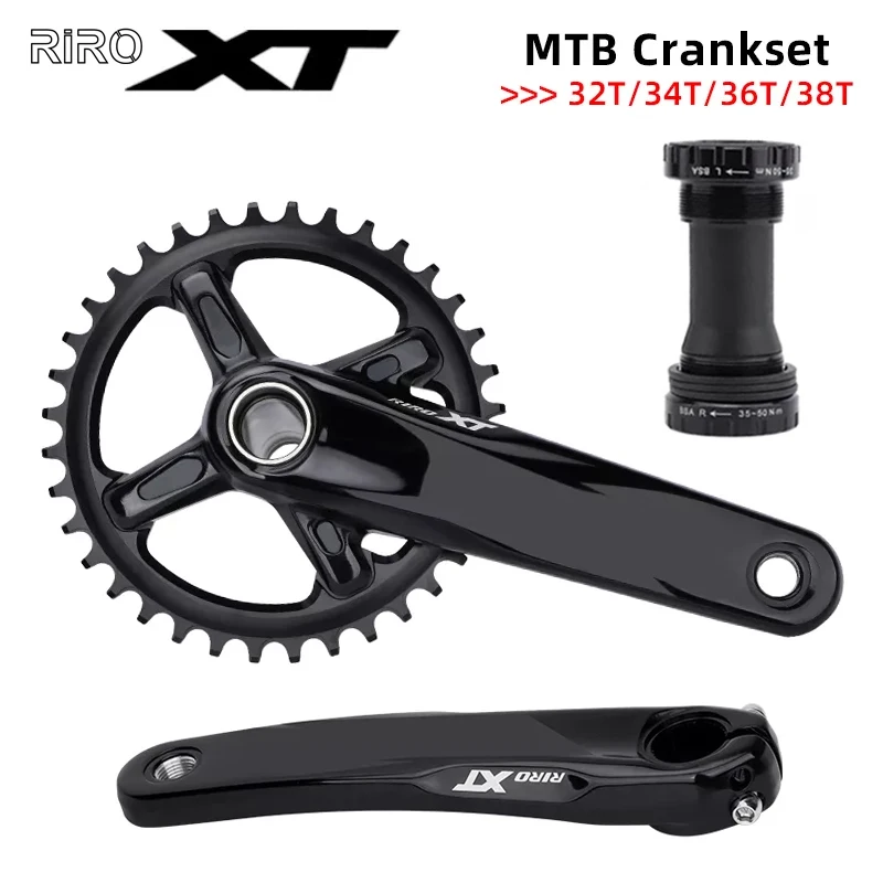 XT Bicycle Crank 104BCD MTB Bike Crank Chainring Bike 170mm 175mm Aluminum Alloy with Bottom For 10/11/12 Speed Crankset
XT Bicycle Crank 104BCD MTB Bike Crank Chainring Bike 170mm 175mm Aluminum Alloy with Bottom For 10/11/12 Speed Crankset