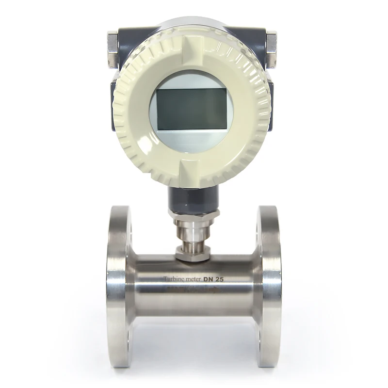 

JNS 4-20ma Output Electronic Stainless Steel Sanitary Water Flow Meter, Digital Diesel Fuel Oil Liquid Turbine Flow Meter