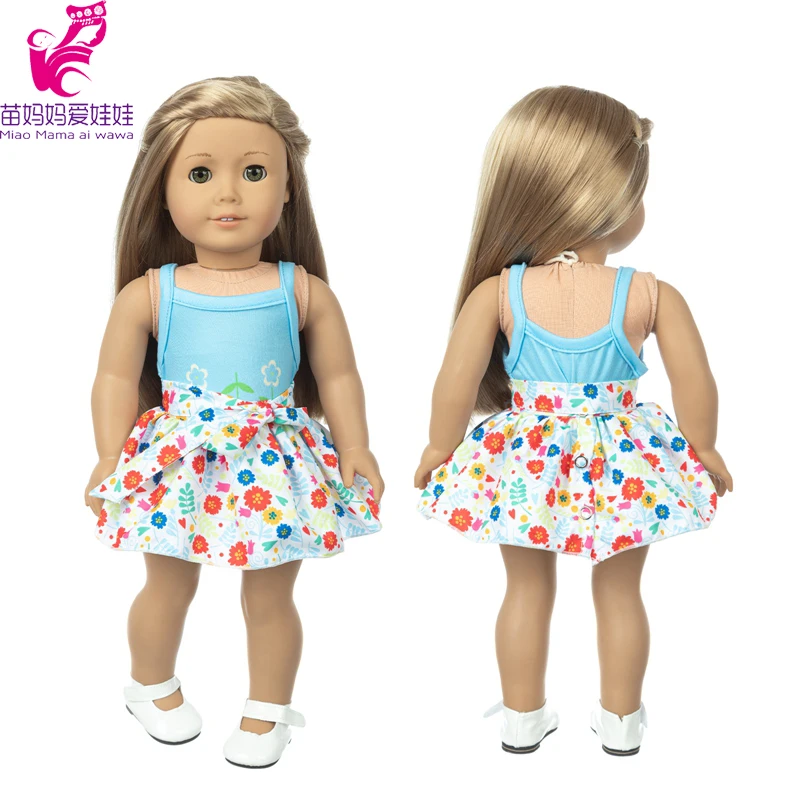 18 Inch American OG Girl Doll Dress Summer Flower Skirt 40cm Baby Dolls Dress Baby Girl Gifts
18 Inch American OG Girl Doll Dress Summer Flower Skirt 40cm Baby Dolls Dress Baby Girl Gifts
