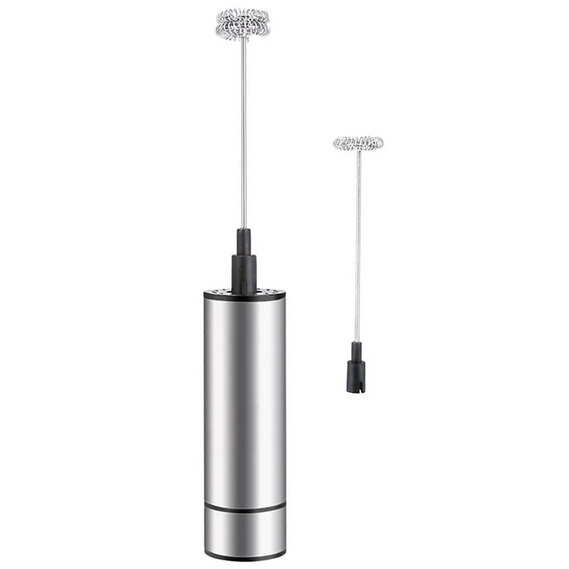 Electric Milk Frother Stainless Steel Milk Mixer Electric Egg Beater Coffee Blender Single Double Head Set
Electric Milk Frother Stainless Steel Milk Mixer Electric Egg Beater Coffee Blender Single Double Head Set