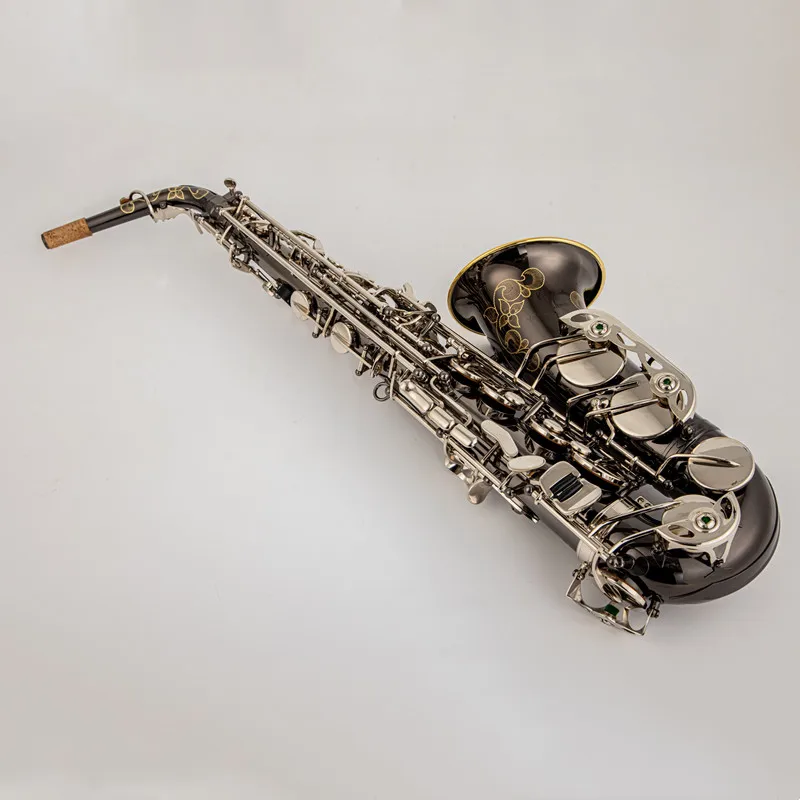 W037 Free Promotional Saxophone Alto Black Nickel Silver Alloy Alto Sax Brass Musical Instrument With Case Mouthpiece Copy
W037 Free Promotional Saxophone Alto Black Nickel Silver Alloy Alto Sax Brass Musical Instrument With Case Mouthpiece Copy