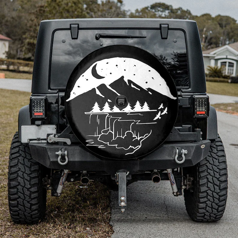 Moutains Are Calling Gift For Father, Camper Truck, Trendy Tire Cover, SUV Tire Cover, Personalized Spare Tire Cover, Gift For C
Moutains Are Calling Gift For Father, Camper Truck, Trendy Tire Cover, SUV Tire Cover, Personalized Spare Tire Cover, Gift For C