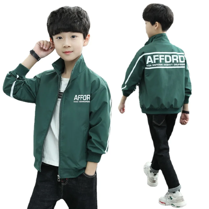 Boys' Spring Style Two-sided Jacket Spring and Autumn Season Windbreaker Style Middle School Children's Jacket 4-12 Ages
Boys' Spring Style Two-sided Jacket Spring and Autumn Season Windbreaker Style Middle School Children's Jacket 4-12 Ages