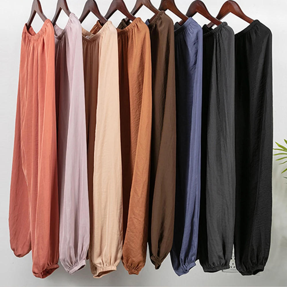 Woman Clothes Satin Pants Elastic Vintage Trousers Urban Loose Casual Oversize Pants Literary Joggers YogaTpalazzo Pantalons
Woman Clothes Satin Pants Elastic Vintage Trousers Urban Loose Casual Oversize Pants Literary Joggers YogaTpalazzo Pantalons