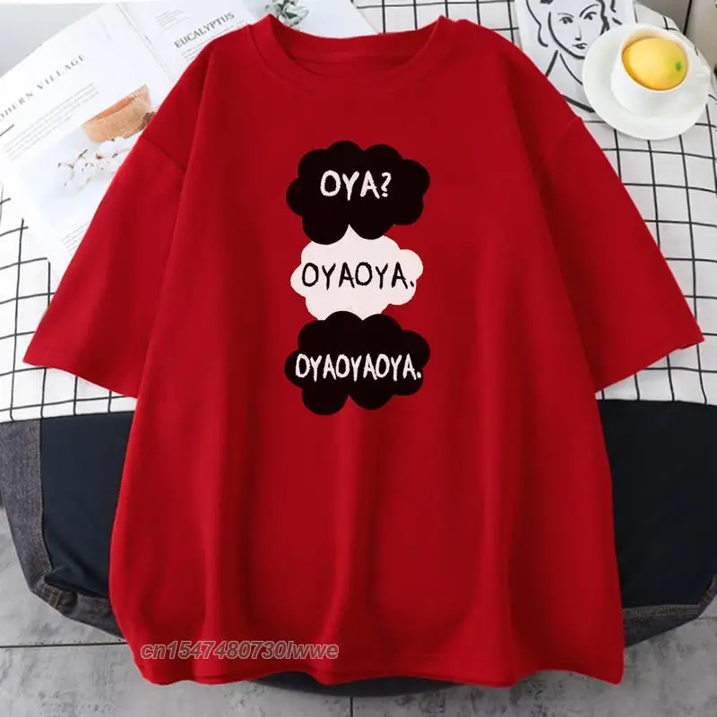 Japanese Oya Oya Oya Haikyuu Printing Female/Male T-Shirt 100% Cotton Oversized Tops Style Tee Shirts Loose Men/Women T Shirts
Japanese Oya Oya Oya Haikyuu Printing Female/Male T-Shirt 100% Cotton Oversized Tops Style Tee Shirts Loose Men/Women T Shirts