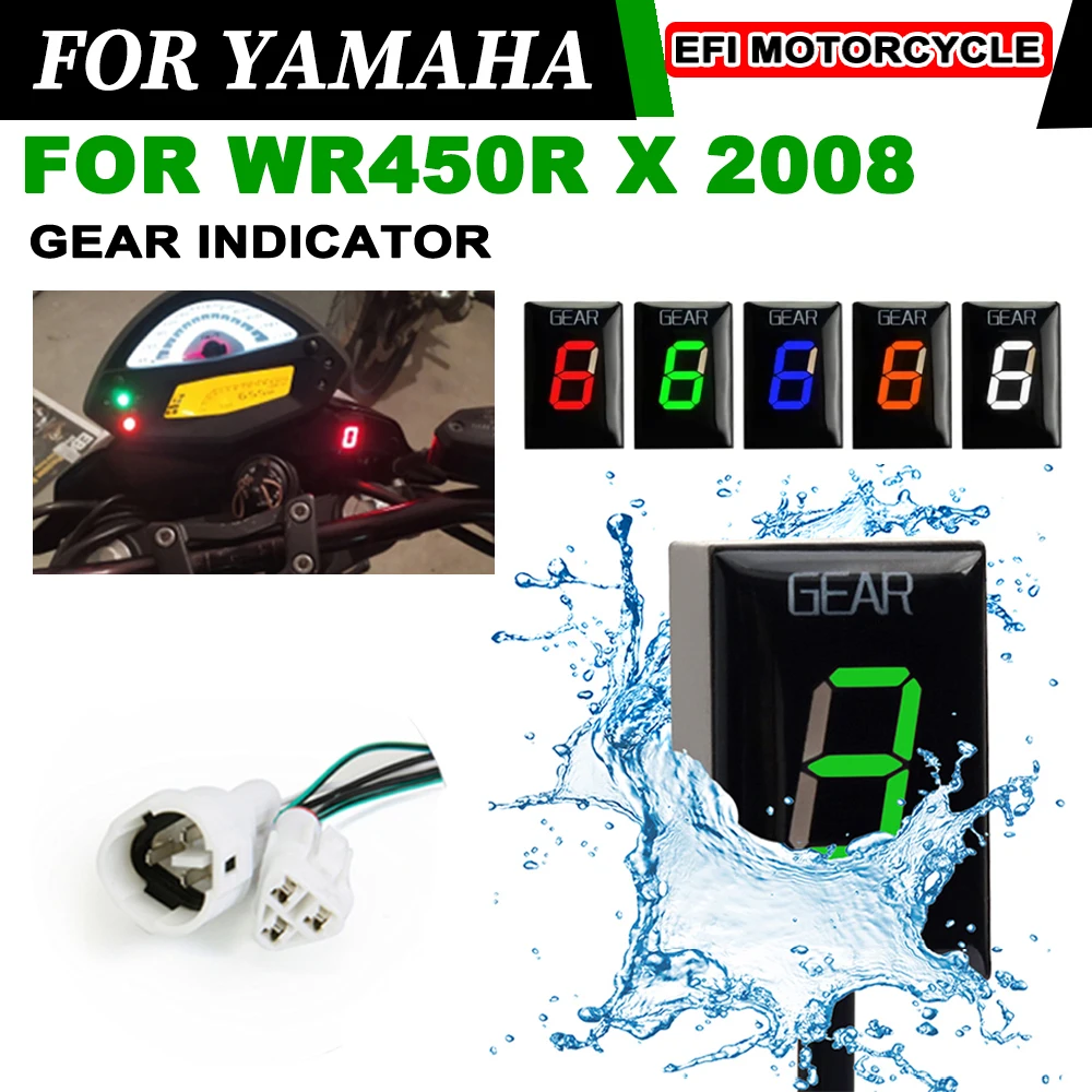 Индикатор скорости для мотоциклов, 1- 6 уровней, для Yamaha WR450R WR450 R WR450-R WR450X WR450 X 2008
Индикатор скорости для мотоциклов, 1- 6 уровней, для Yamaha WR450R WR450 R WR450-R WR450X WR450 X 2008