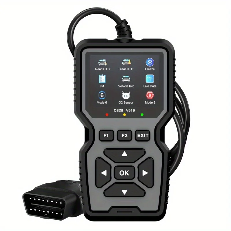 Диагностический Сканер V519 OBD2: Многофункциональный Тестер Для Чтения Кодов Двигателя
Диагностический Сканер V519 OBD2: Многофункциональный Тестер Для Чтения Кодов Двигателя