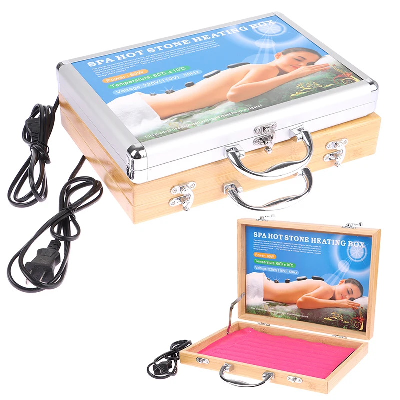 Massage Hot Stones Massage Lava Heater Box Heating For Natural Stone Oil Hot Spa Rock Basalt Stones (Only Heater Box No Stone)
Massage Hot Stones Massage Lava Heater Box Heating For Natural Stone Oil Hot Spa Rock Basalt Stones (Only Heater Box No Stone)