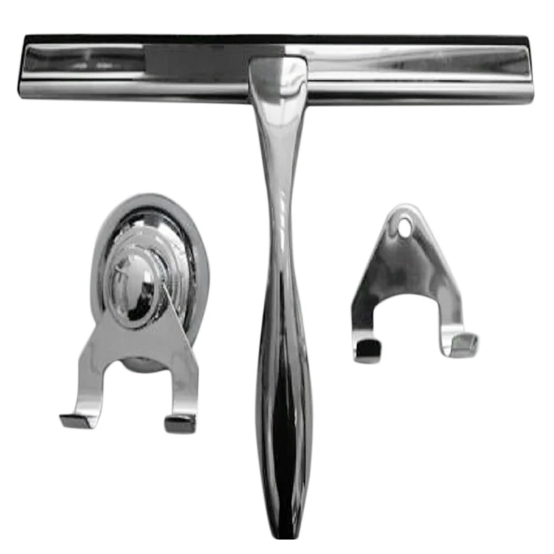 Shower Squeegee, Window Squeegee Stainless Steel Shower Squeegee For Shower Doors, Bathroom Window And Glass Cleaning
Shower Squeegee, Window Squeegee Stainless Steel Shower Squeegee For Shower Doors, Bathroom Window And Glass Cleaning