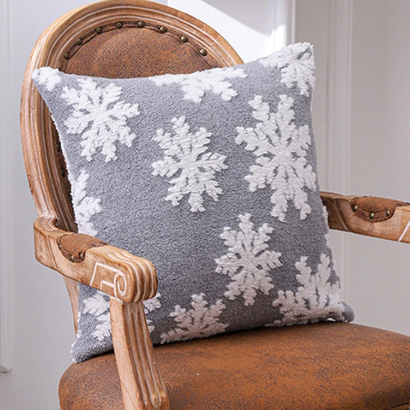 Tassel Cushion Cover 46X46Cm Christmas Red Snowflake Pillowcase New Year Home Decoration for Bedroom Living Room Sofa
Tassel Cushion Cover 46X46Cm Christmas Red Snowflake Pillowcase New Year Home Decoration for Bedroom Living Room Sofa