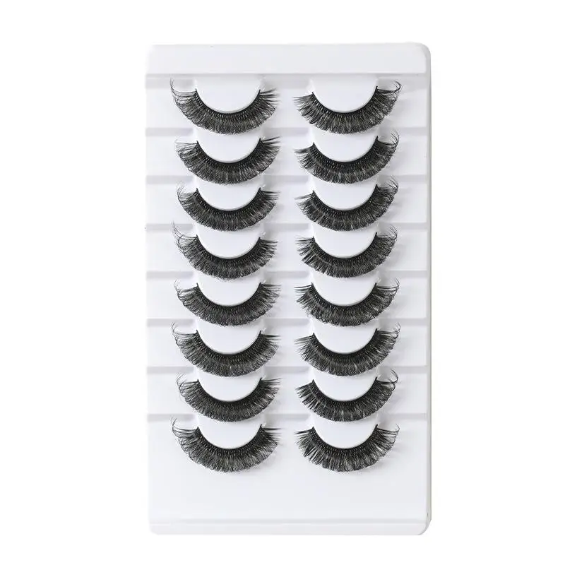 Eyelashes Black Band Natural Wispy Fluffy Russian Strip Lashes 3D Effect 16MM Cat Eye False Eyelashes 8 Pairs Pack
Eyelashes Black Band Natural Wispy Fluffy Russian Strip Lashes 3D Effect 16MM Cat Eye False Eyelashes 8 Pairs Pack
