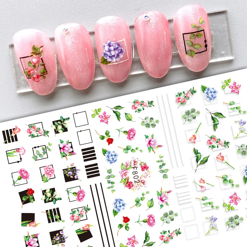 1PCS Flower Green Leaf 3D Nail Sticker Nail Art Supplies Rose Maple Leaf Butterfly Nail Art Decoration Nail Accessories
1PCS Flower Green Leaf 3D Nail Sticker Nail Art Supplies Rose Maple Leaf Butterfly Nail Art Decoration Nail Accessories