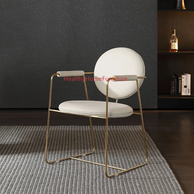 Customizable Modern Silla Nordic Dining Chair Home Designer Leather Art Chair Hotel Cafe Negotiation Chair High-end Fabric Chair
Customizable Modern Silla Nordic Dining Chair Home Designer Leather Art Chair Hotel Cafe Negotiation Chair High-end Fabric Chair