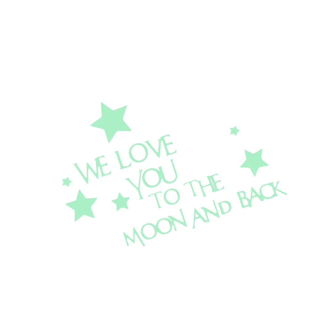 1pc Wall Sticker Creative Stars Warm Words Wall Decals Window Decoration Fluorescent Stickers for Home Kids Room
1pc Wall Sticker Creative Stars Warm Words Wall Decals Window Decoration Fluorescent Stickers for Home Kids Room