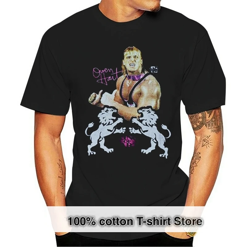 

T Shirt Owen Hart Wwf Vintage