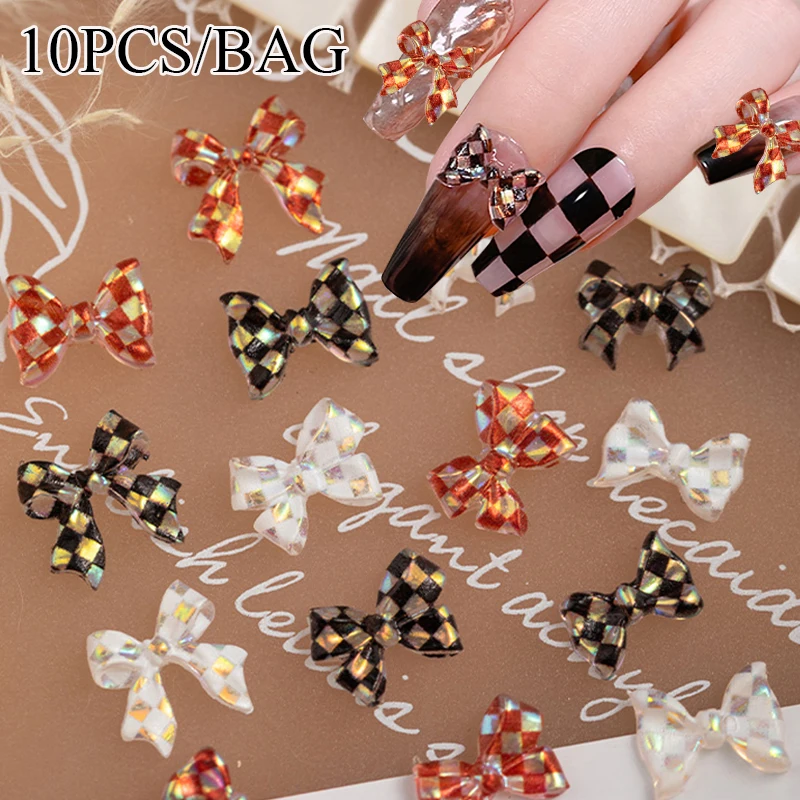 10pcs Black White Bow Resin Nail Art Decorations Nail Rhinestones Ribbon Butterfly Crystal Jewelry Ornament 2022
10pcs Black White Bow Resin Nail Art Decorations Nail Rhinestones Ribbon Butterfly Crystal Jewelry Ornament 2022