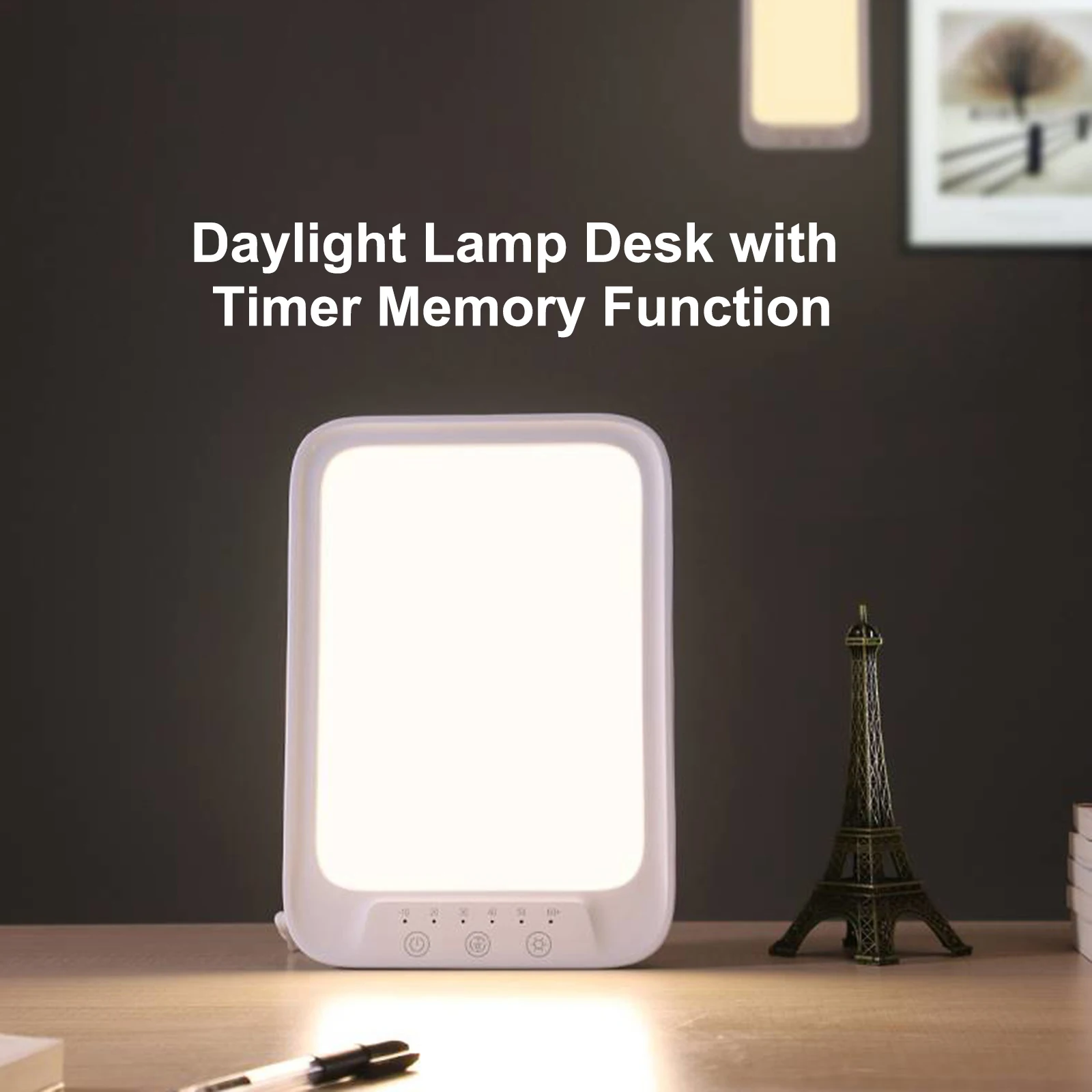 LED Daylight Lamp 20000 Lux Cool & Warm Light Therapy Lamp Against Depression 3 Light Colours 5 Brightness Levels Touch Control
LED Daylight Lamp 20000 Lux Cool & Warm Light Therapy Lamp Against Depression 3 Light Colours 5 Brightness Levels Touch Control