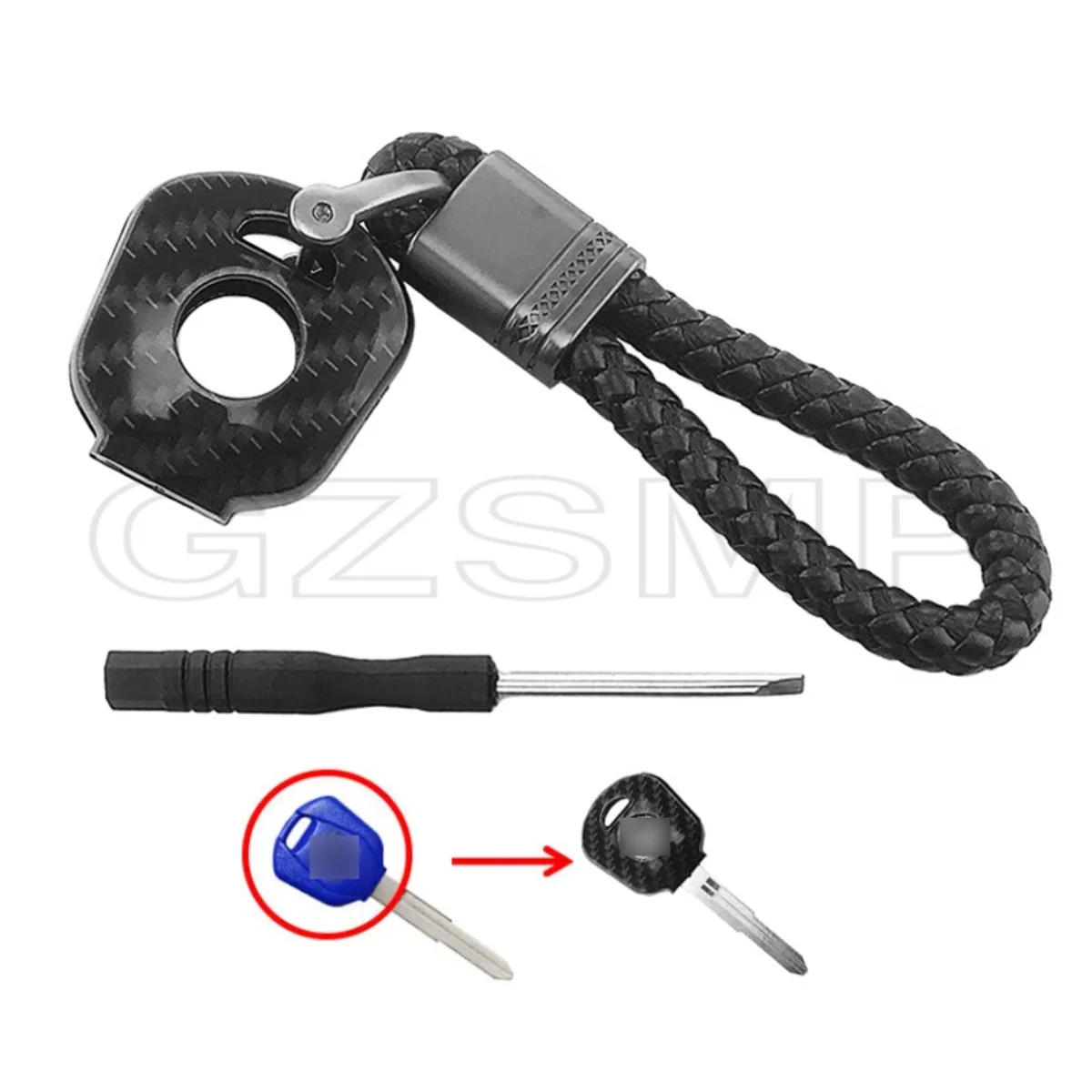 Blank Key Uncut Blade For CBR1000RR CBR600RR CB900 CBR600 CBR954 F4I F4 Motorcycle Carbon key protective shell
Blank Key Uncut Blade For CBR1000RR CBR600RR CB900 CBR600 CBR954 F4I F4 Motorcycle Carbon key protective shell