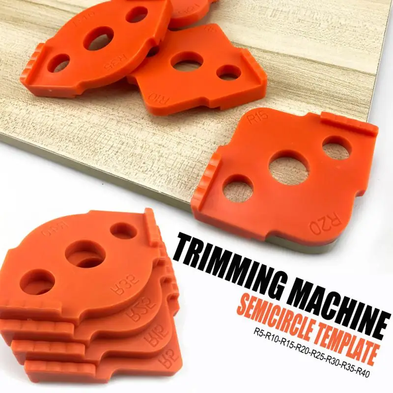 Woodworking Router Corner Radius Templates Jig R5 to R40 Routing Curved Corners Milling Circular Radian High Hardness ABS Tool
Woodworking Router Corner Radius Templates Jig R5 to R40 Routing Curved Corners Milling Circular Radian High Hardness ABS Tool