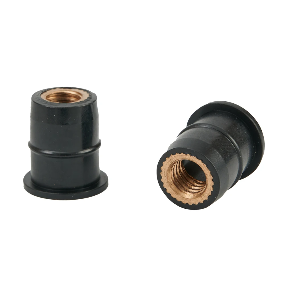 10PCS / KIT Universal Rubber Nuts M6 Neoprene Nuts Damper Panel Fixing 6mm Suitable For Most Windshield Rubber And Brass
10PCS / KIT Universal Rubber Nuts M6 Neoprene Nuts Damper Panel Fixing 6mm Suitable For Most Windshield Rubber And Brass