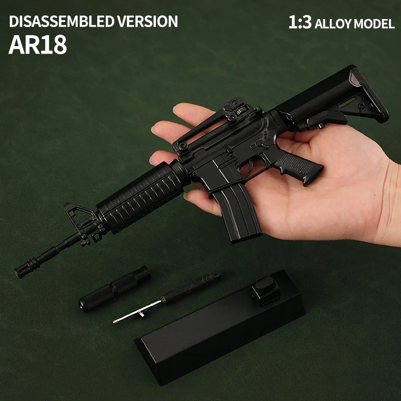 Дешевая Реалистичная игрушка AR15, мини-пистолет для винтовки M4A1, черный 1:3, 28 см, модель оружия из сплава, разборка, подарки для мальчика
Дешевая Реалистичная игрушка AR15, мини-пистолет для винтовки M4A1, черный 1:3, 28 см, модель оружия из сплава, разборка, подарки для мальчика