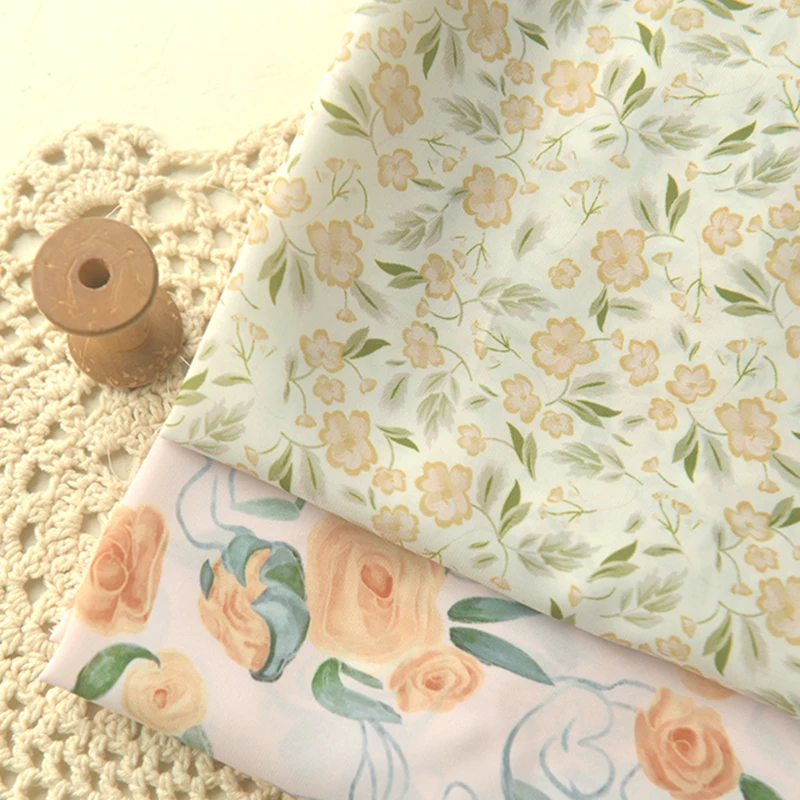 Light Pink Bottom Gray Green Leaves Yellow Floral Cluster Polyester Fiber Spring Top Jumpsuit Long Skirt Clothes Diy Fabric
Light Pink Bottom Gray Green Leaves Yellow Floral Cluster Polyester Fiber Spring Top Jumpsuit Long Skirt Clothes Diy Fabric