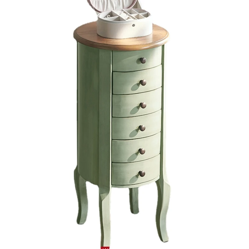 YY Solid Wood Painted Drawer Storage Cabinet Retro Chest of Six Drawers Small Apartment
YY Solid Wood Painted Drawer Storage Cabinet Retro Chest of Six Drawers Small Apartment