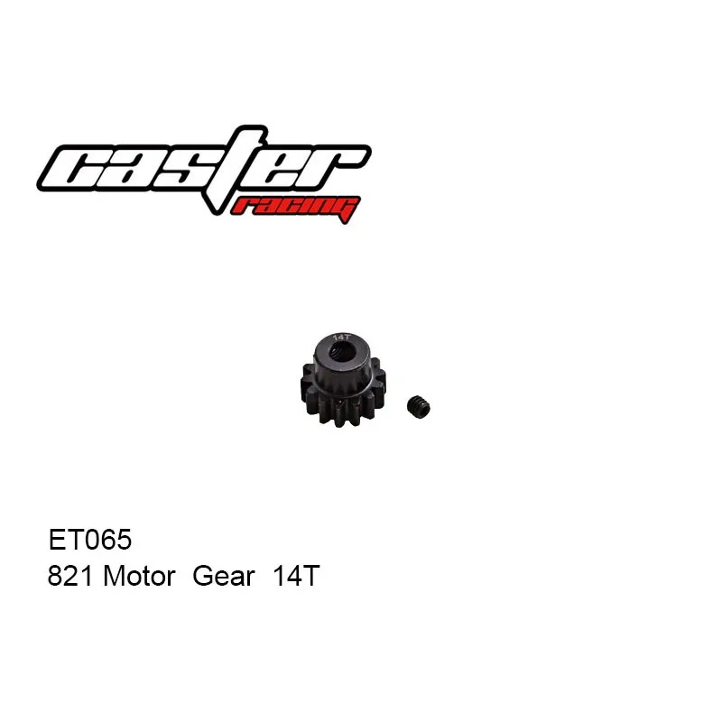 Original Caster Racing ET017 ET065 821 Motor Gear 14T Professional Rc Part 
Original Caster Racing ET017 ET065 821 Motor Gear 14T Professional Rc Part