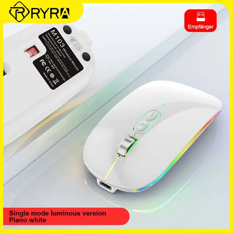 Геймерская мышь RYRA 1600DPI, 5 клавиш, 2,4 ГГц, беспроводная мышь для ПК, ноутбука, однорежимная оптическая игровая мышь, перезаряжаемая офисная мы...
Геймерская мышь RYRA 1600DPI, 5 клавиш, 2,4 ГГц, беспроводная мышь для ПК, ноутбука, однорежимная оптическая игровая мышь, перезаряжаемая офисная мы...