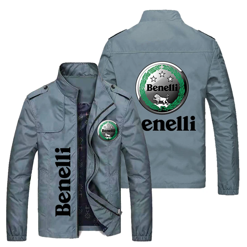 New Casual Spring Autumn Men’S Benelli Logo Windbreaker Zipper Slim Hip-Hop Fashion Bomber Long Sleeve Jacket Male Coats
New Casual Spring Autumn Men’S Benelli Logo Windbreaker Zipper Slim Hip-Hop Fashion Bomber Long Sleeve Jacket Male Coats