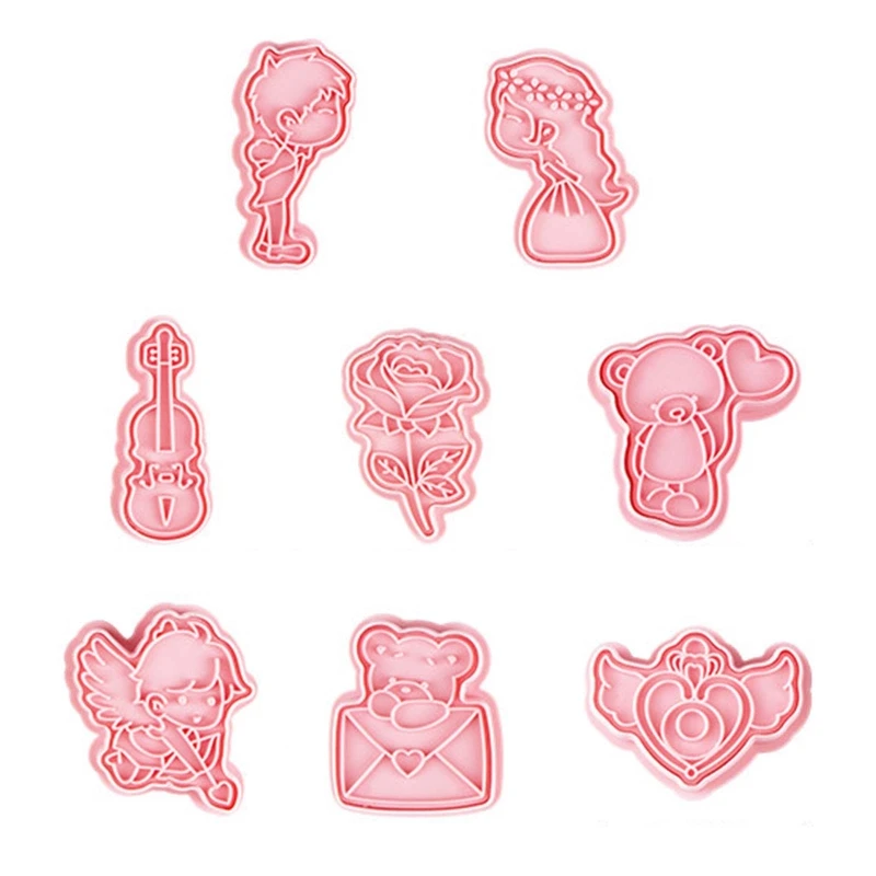 3D Cartoon Cookie Cutters Set Valentines Day Biscuit Mold DIY Fondant Decorating for Birthday Wedding Party Cake dropshipping
3D Cartoon Cookie Cutters Set Valentines Day Biscuit Mold DIY Fondant Decorating for Birthday Wedding Party Cake dropshipping