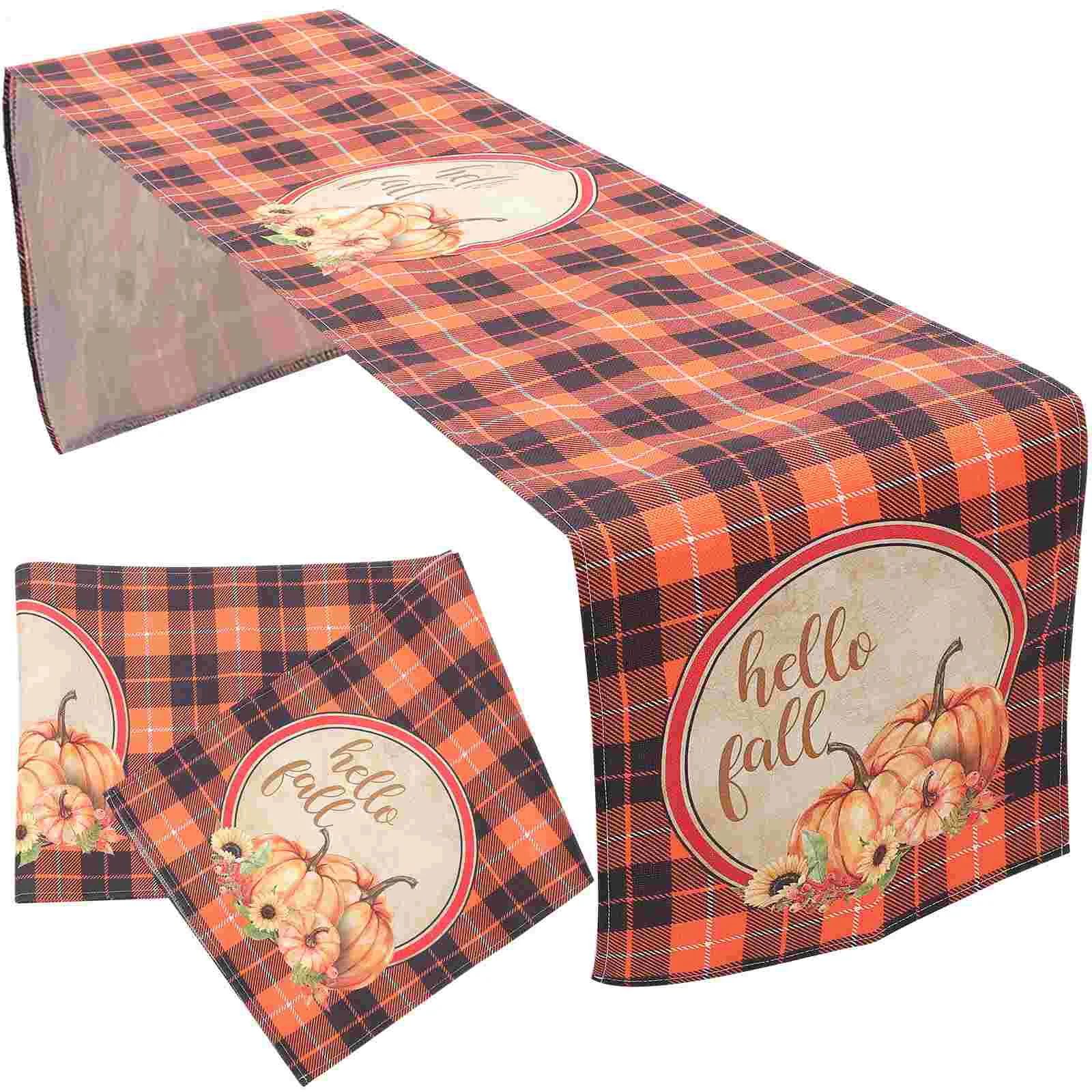 Table Runner Thanksgiving Harvest Cover Party Holiday Tablecloth Centerpiece Supplies Setting Home Autumn Leaf Maple Stylish
Table Runner Thanksgiving Harvest Cover Party Holiday Tablecloth Centerpiece Supplies Setting Home Autumn Leaf Maple Stylish