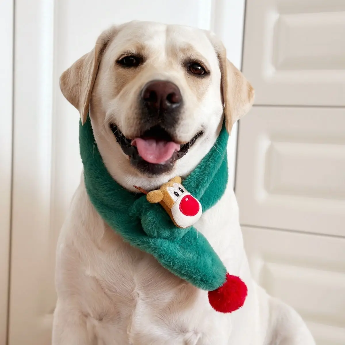 Dog Scarf Winter Christmas Pet Scarf Adjustable Warm Dog Muffler Solid Reindeer Pet Neckband Fleece Cute Dog Accessories
Dog Scarf Winter Christmas Pet Scarf Adjustable Warm Dog Muffler Solid Reindeer Pet Neckband Fleece Cute Dog Accessories