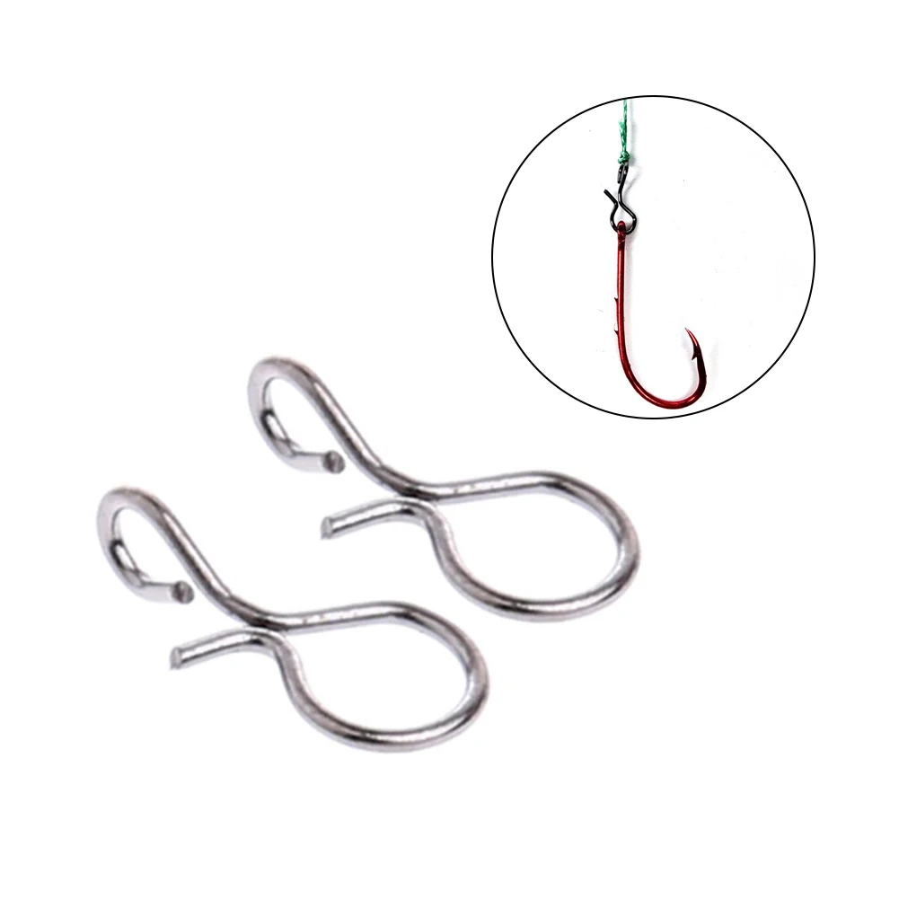 25pcs Fly Fishing Snap Quick Change Connect For Flies Hook Lures No-Knot Snaps Stainless Steel Fishing Snaps Accessories Pesca
25pcs Fly Fishing Snap Quick Change Connect For Flies Hook Lures No-Knot Snaps Stainless Steel Fishing Snaps Accessories Pesca