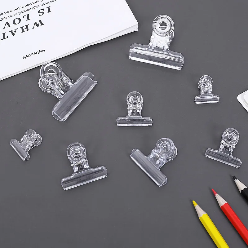 Yatniee 10pcs Transparent Dovetail Clip Student Folder Learning Office Supplies Desk Accessories Long Tail Clip Small Bill Clip
Yatniee 10pcs Transparent Dovetail Clip Student Folder Learning Office Supplies Desk Accessories Long Tail Clip Small Bill Clip