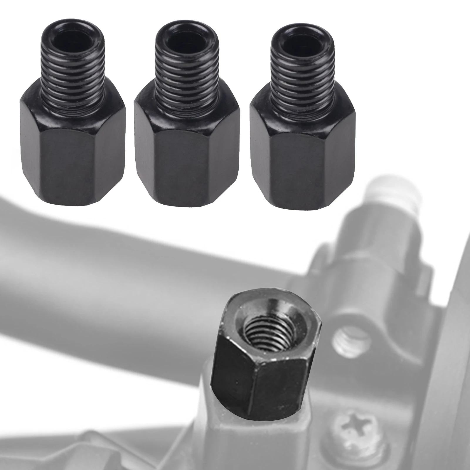Motorcycle Mirror Adapter Motorcycle Mirror Extenders 4Pcs Riser Extender Screws For Motorcycle Rear Mirror M10 To M8 / M10
Motorcycle Mirror Adapter Motorcycle Mirror Extenders 4Pcs Riser Extender Screws For Motorcycle Rear Mirror M10 To M8 / M10