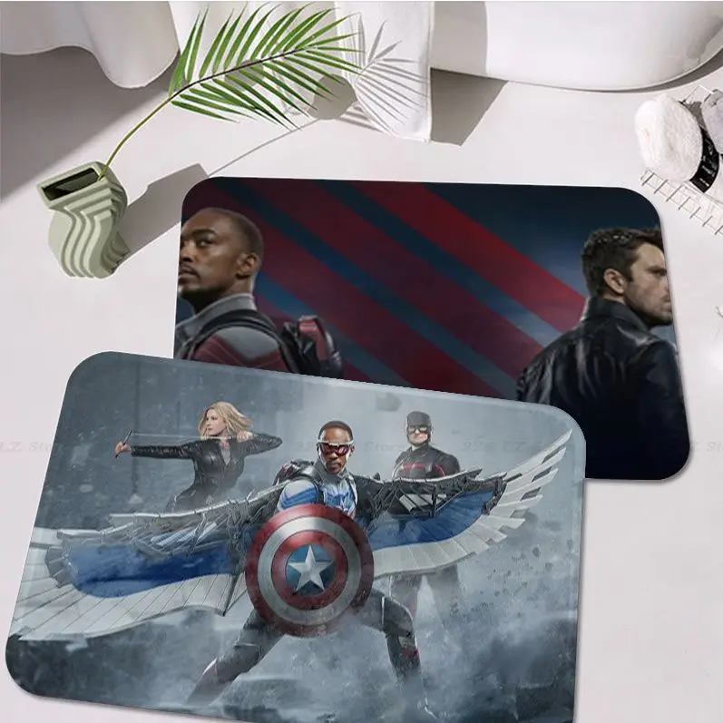 Marvel Falcon Floor Carpet Kids Room Bedroom Decoration Balcony Anti-Slip Doormat Living Room Household Carpets
Marvel Falcon Floor Carpet Kids Room Bedroom Decoration Balcony Anti-Slip Doormat Living Room Household Carpets