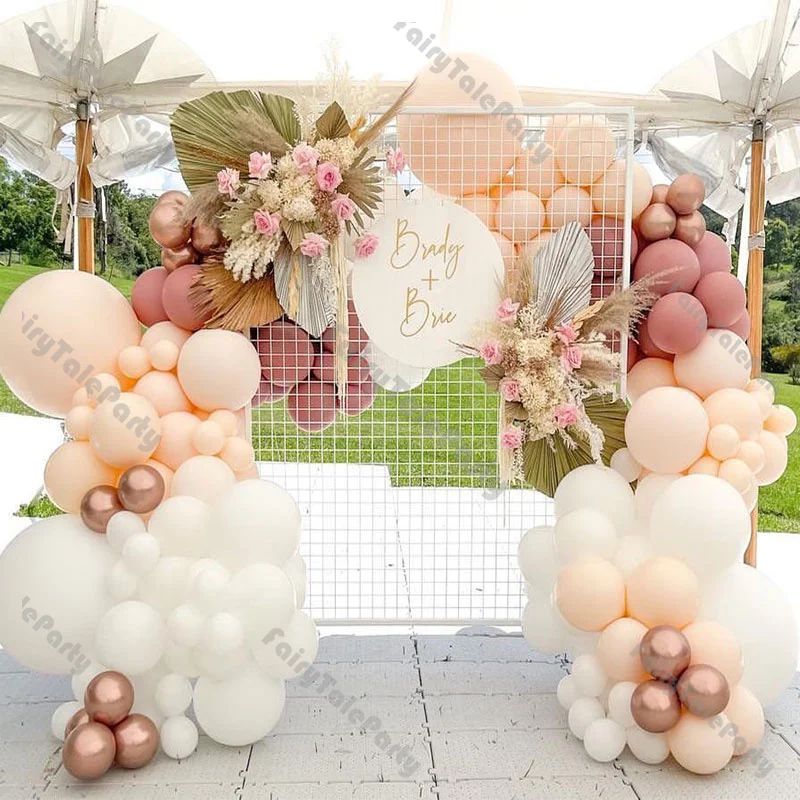 6-16ft Pastel Balloon Garland Kit Pink and Rose Gold Cream Peach Globos Baby Shower Birthday Party Wedding Decoration Supplies
6-16ft Pastel Balloon Garland Kit Pink and Rose Gold Cream Peach Globos Baby Shower Birthday Party Wedding Decoration Supplies