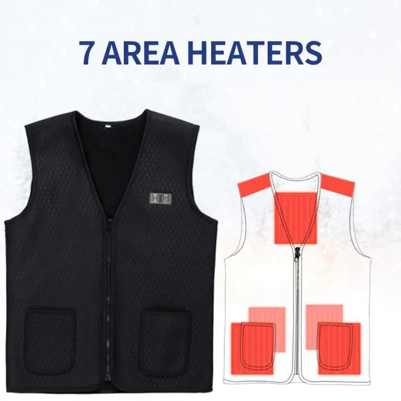 Heated Women Men Self Heating Vest Electric Heating Vest USB Charging Intelligent Constant Temperature Warm Waist Vests
Heated Women Men Self Heating Vest Electric Heating Vest USB Charging Intelligent Constant Temperature Warm Waist Vests