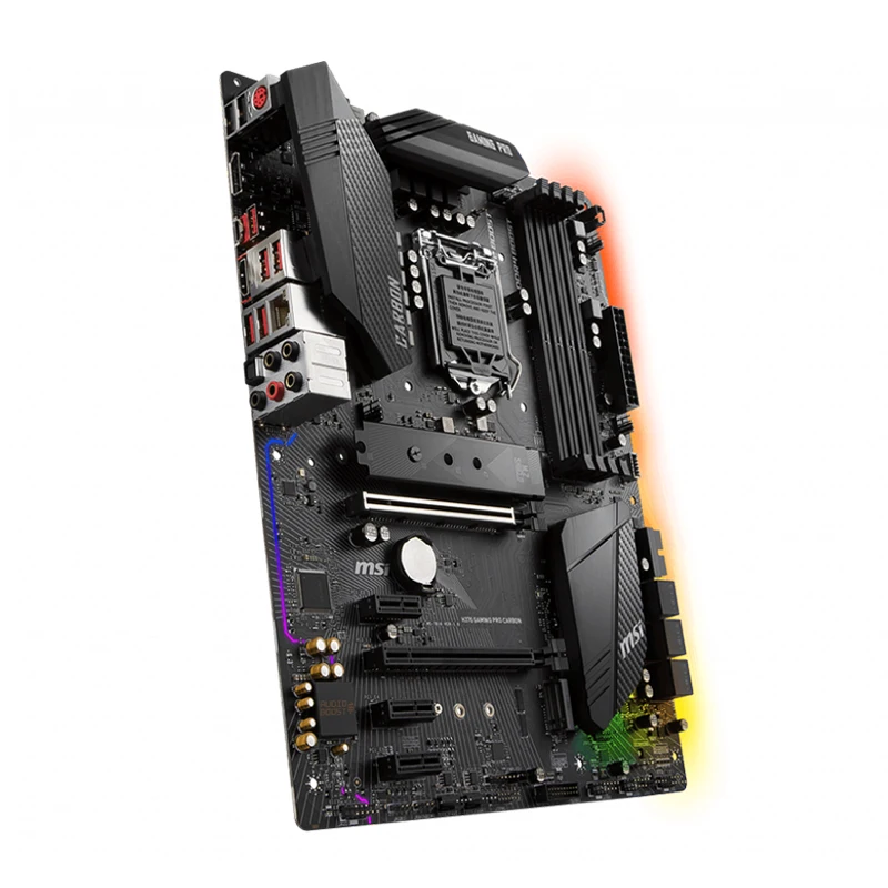 Материнская плата MSI H370 GAMING PRO CARBON 1151 DDR4 64 Гб Intel H370 Core i9 i7 i5 i3 процессоры PCI-E 3,0 M.2 HDMI USB3.1 Gen 
Материнская плата MSI H370 GAMING PRO CARBON 1151 DDR4 64 Гб Intel H370 Core i9 i7 i5 i3 процессоры PCI-E 3,0 M.2 HDMI USB3.1 Gen