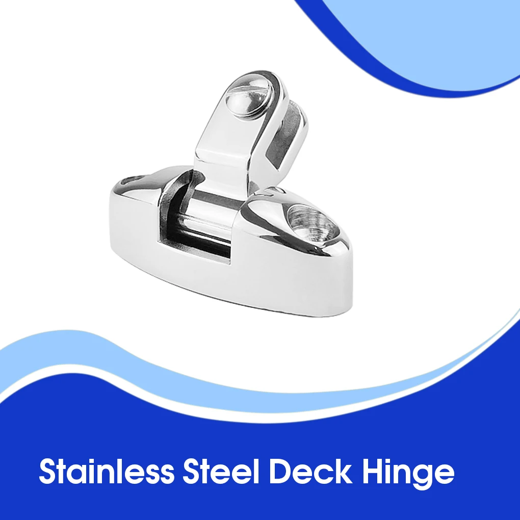 Stainless Steel Boat Deck Hinge Swivel Mount Portable Deck-Mounted 180 Degree Rotatable Mounts Outdoor Fishing Boats Hardware
Stainless Steel Boat Deck Hinge Swivel Mount Portable Deck-Mounted 180 Degree Rotatable Mounts Outdoor Fishing Boats Hardware