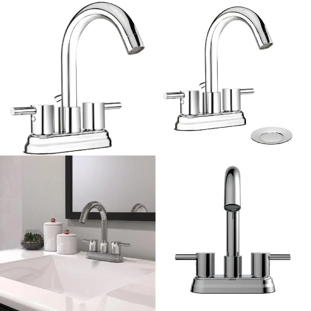 Glorious High-Quality Chrome Polished Two-Handle Bathroom Faucet – Upgraded Design Featuring Improved Materials.
Glorious High-Quality Chrome Polished Two-Handle Bathroom Faucet – Upgraded Design Featuring Improved Materials.