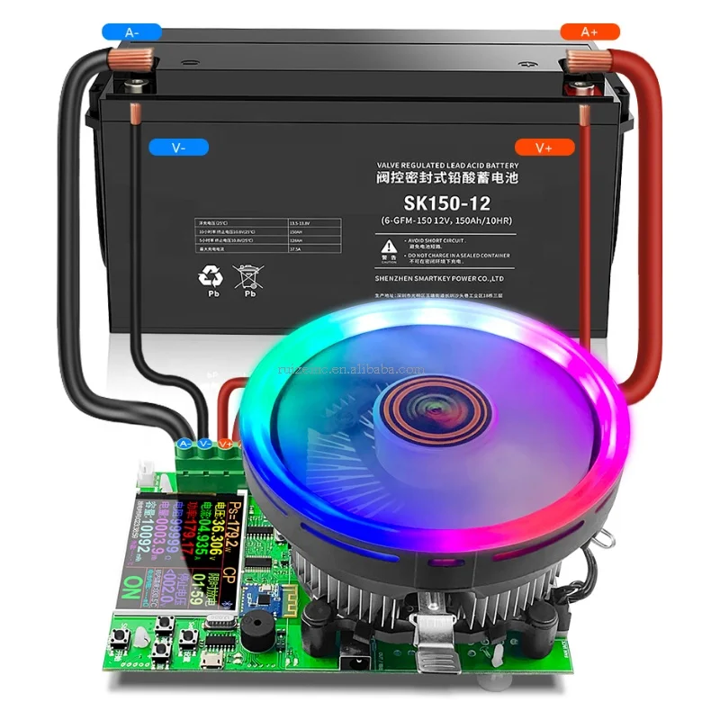 180W APP Color 2.4" DC USB tester electronic load 18650 battery capacity monitor discharge charge power meter supply checker
180W APP Color 2.4" DC USB tester electronic load 18650 battery capacity monitor discharge charge power meter supply checker