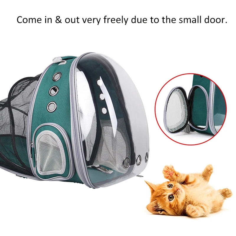 Cat bag pet backpack out portable transparent space capsule pet bag out cat supplies breathable Backpack transparent
Cat bag pet backpack out portable transparent space capsule pet bag out cat supplies breathable Backpack transparent