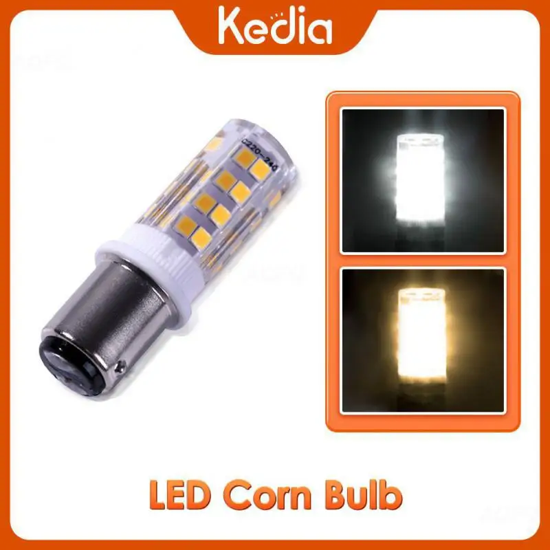 Ba15d Double Contact Bulb Led Lights 220V 51LEDs Super Bright For Sewing Machine Pfaff Singer Privilege Bernina For Room Home
Ba15d Double Contact Bulb Led Lights 220V 51LEDs Super Bright For Sewing Machine Pfaff Singer Privilege Bernina For Room Home