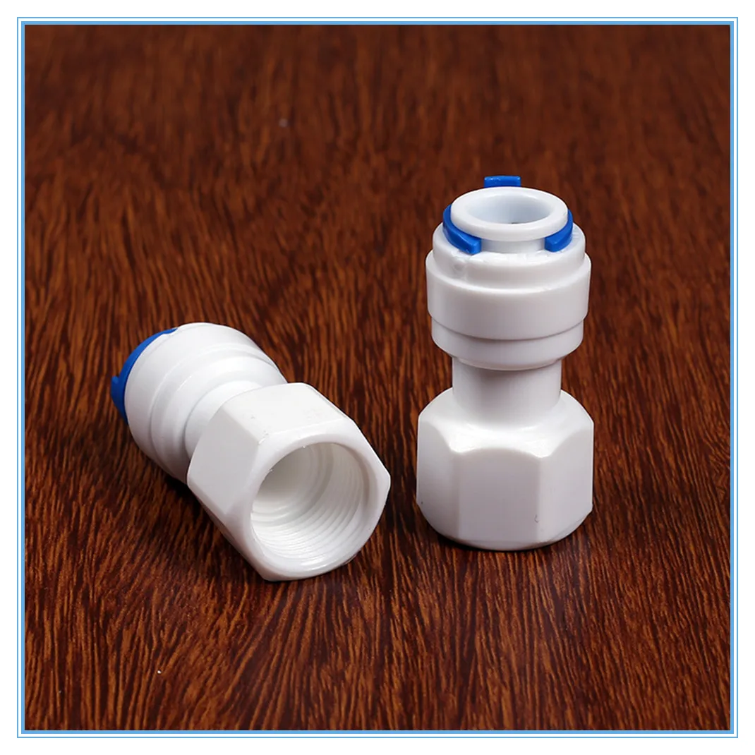 5pc Reverse Osmosis RO Water System Fitting 3/8" Inch OD Hose Tube 1/4" Female Plastic Pipe Quick Connectors
5pc Reverse Osmosis RO Water System Fitting 3/8" Inch OD Hose Tube 1/4" Female Plastic Pipe Quick Connectors